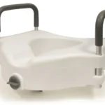 Raised Toilet Seat with Handles