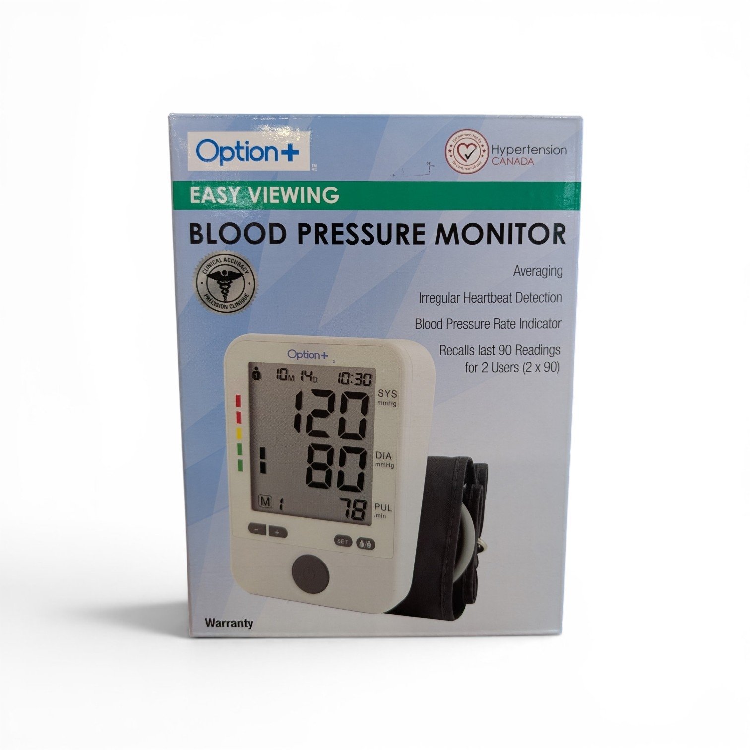 PXL_20260519_185755257 Option+ Blood Pressure Monitor Easy Viewing - Image 1