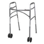 5" Bariatric Walker Wheels with Two Sets of Rear Glides - Image 2