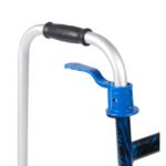Deluxe, Trigger Release Folding Walker with 5" Wheels - Image 2