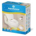 AquaSense Raised Toilet Seat with Lid - Image 2