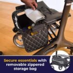 Nitro® Elite CF, Carbon Fiber Rollator - Image 6