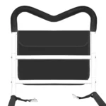 Bed Rail with Safety Straps and Storage Pocket - Image 3