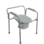 3-In-1 Folding Steel Commode - Image 2