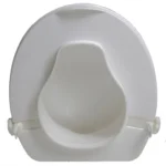 4" Molded Raised Toilet Seat with Lid - Image 5