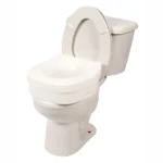 Contoured Molded Raised Toilet Seat