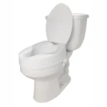 4" Molded Raised Toilet Seat with Lid - Image 7