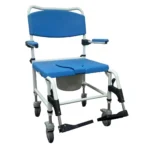Drive Medical Aluminum Rehab Shower Commode Chair - Image 2
